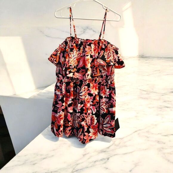 NWT Lulus Floral Romper Size XL - Picture 1 of 6
